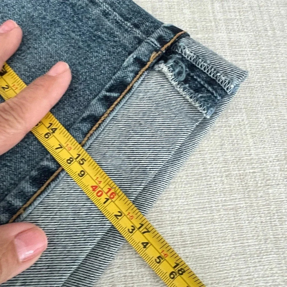 Agolde Dame Short High Rise Baggy Cuff NWT - Picture 7 of 8